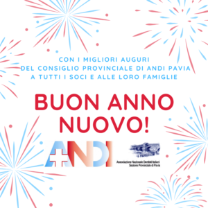Buon anno nuovo da ANDI Pavia