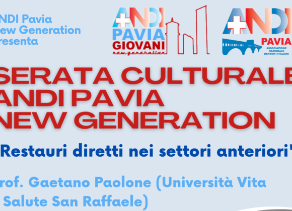 ANDI Pavia New Generation, il 14 marzo una serata con il Prof. Paolone
